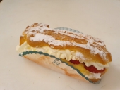 Aardbeiengrein soes